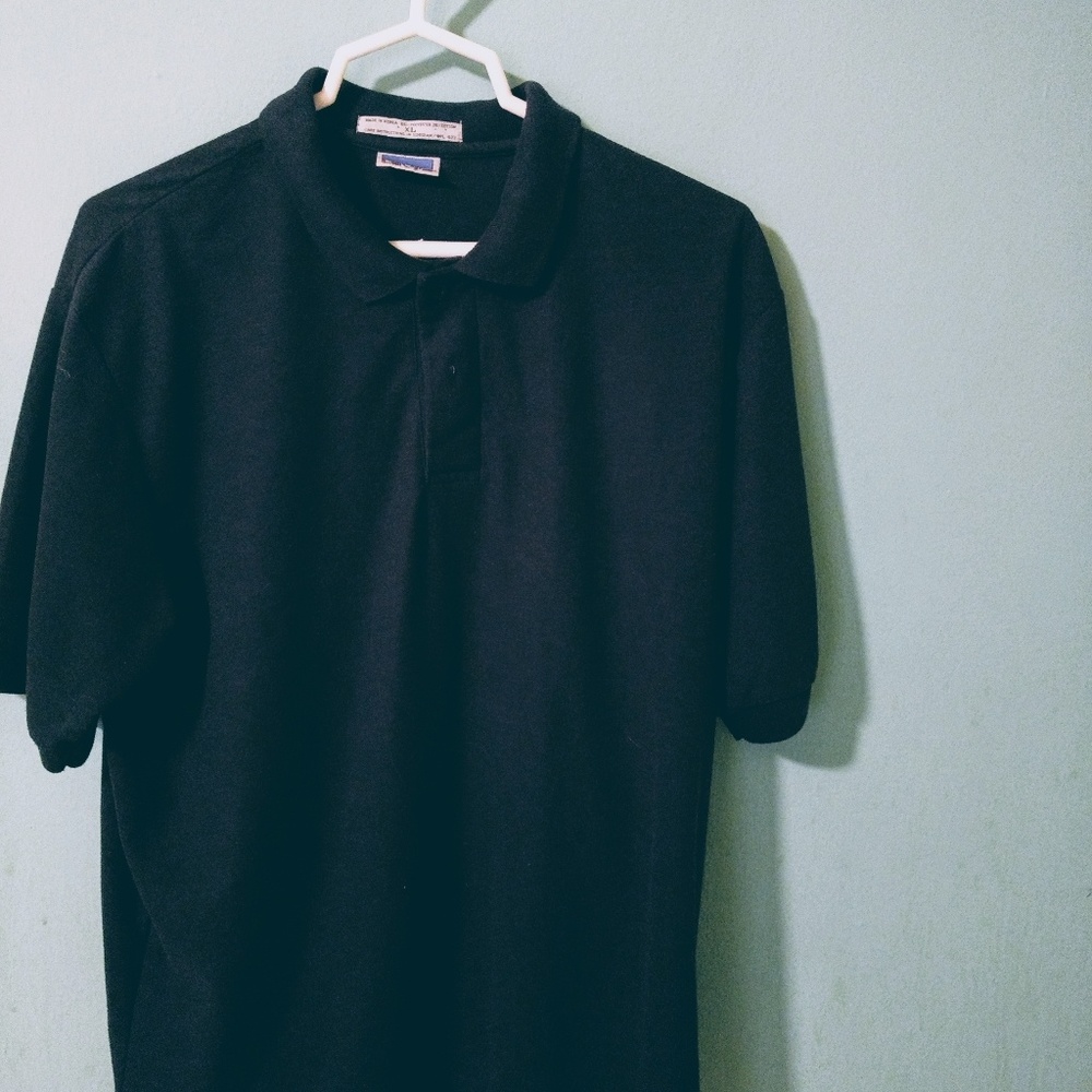 Levi Men's Navy Blue Polo Shirt